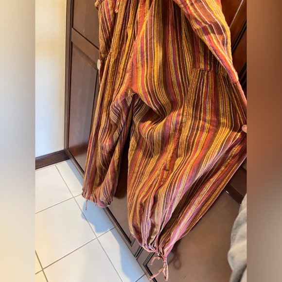 NWT Free People Women's Red Clay Combo Sundaze For Surfin Jumpsuit - S - Picture 7 of 11